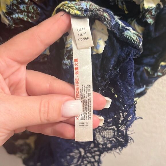 ✨Free People Intimately Sunfade Floral Slip Dress Medium Night Combo✨ - Picture 14 of 16